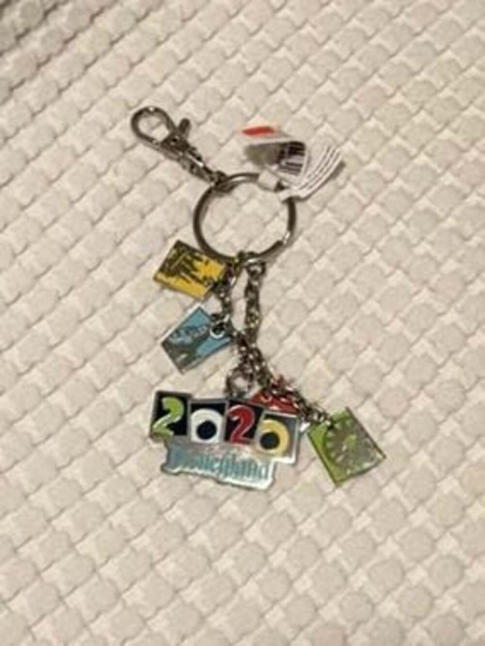 Disney Parks 2020 Disneyland Resort Multi-Charm Keychain